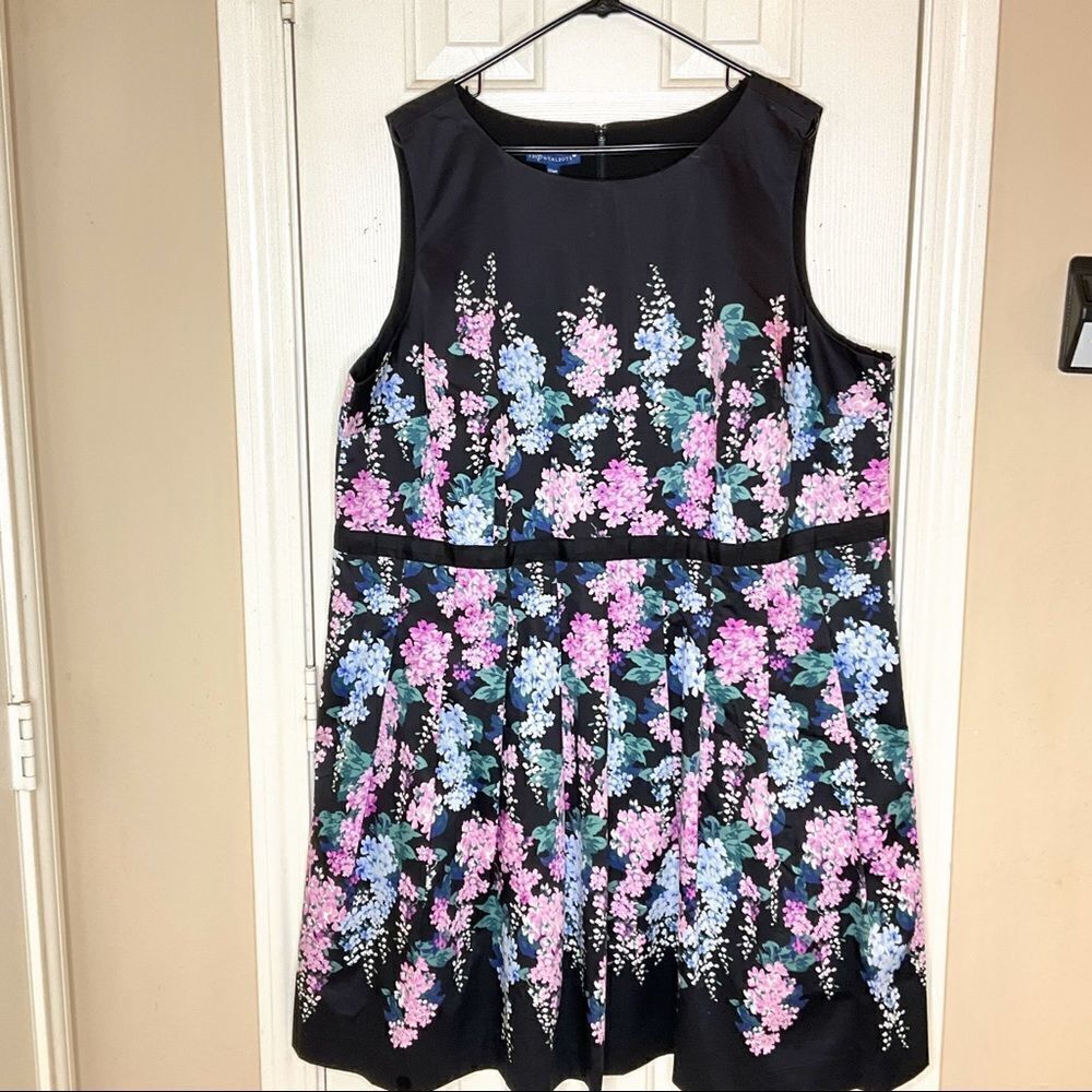 NWT RSVP by Talbots Womens Plus Petite Size 22WP Sleeveless Floral Dress